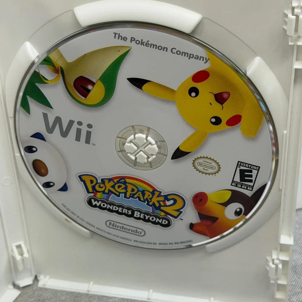 PokePark 2 Wonders Beyond Nintendo Wii CIB Complete With Manual Pikachu 2012